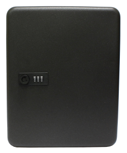 Szafka wisząca na 45 kluczy czarna z zamkiem szyfrowym Verotech