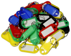 Metalplus Zawieszki do kluczy 10szt.